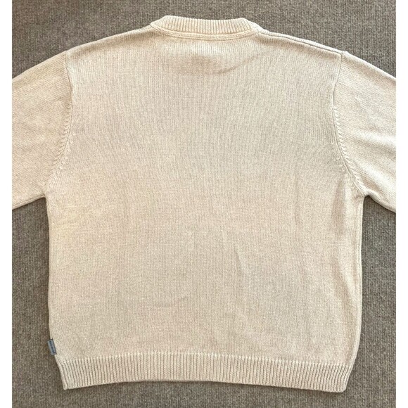 Woolrich Sweater Mens XL Long Sleeve Tight Knit Crew Caribou Pullover - Picture 2 of 8